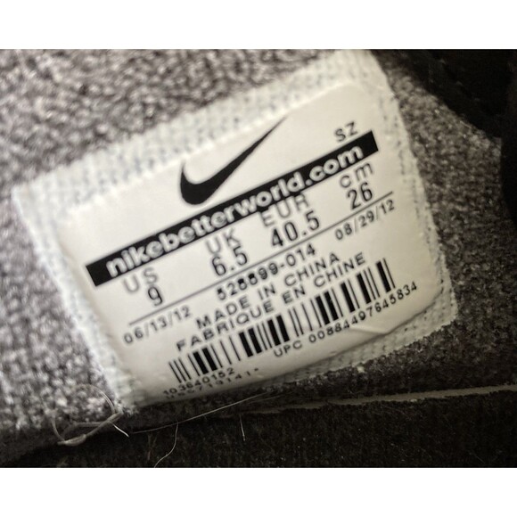 Nike Dunk Ski Hi Hidden Wedge 9 Women Black Suede Purple Urban Streetwear - Picture 7 of 15